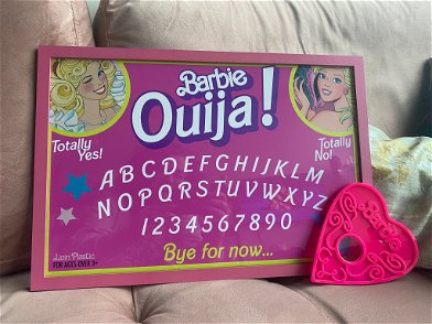 A Barbie Ouija Board