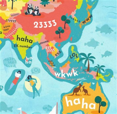 I Say LOL, You Say Jaja: How People Around The World Laugh Online