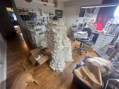 Teen Created Prom Dress Out of 12,000 Pages of Harry Potter Books Teen Created Prom Dress Out of 12,000 Pages of Harry Potter Books