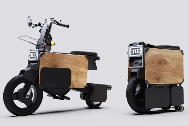 Icoma Tatamel Bike l'elettrico che posteggi sotto la scrivania